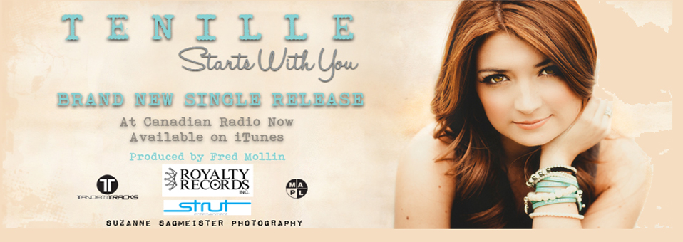 Tenille Releases New Single “Starts With You” To Country Radio!
